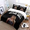 Pop Star Print Bedding Set Bedding Duvet Cover Set Duvet Cover Pillowcases  (1*Duvet Cover 2*Pillowcases, Without Duvet Insert)