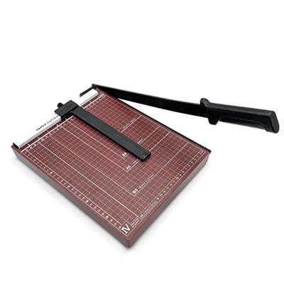 A4 Paper Cutter, Guillotine Paper Trimmer 12 Inch Cut Length Heavy Duty Stack Paper Slicer with Safty Blade Lock for Cardstock Cardboard Photos