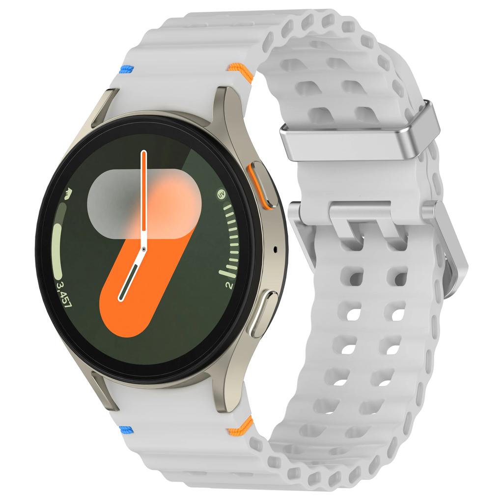 Band for Samsung Galaxy Watch 7/6/5 Pro/4 classic 40mm 44mm Sport Silicone No Gaps wrist correa Bracelet Galaxy Watch 7 straps