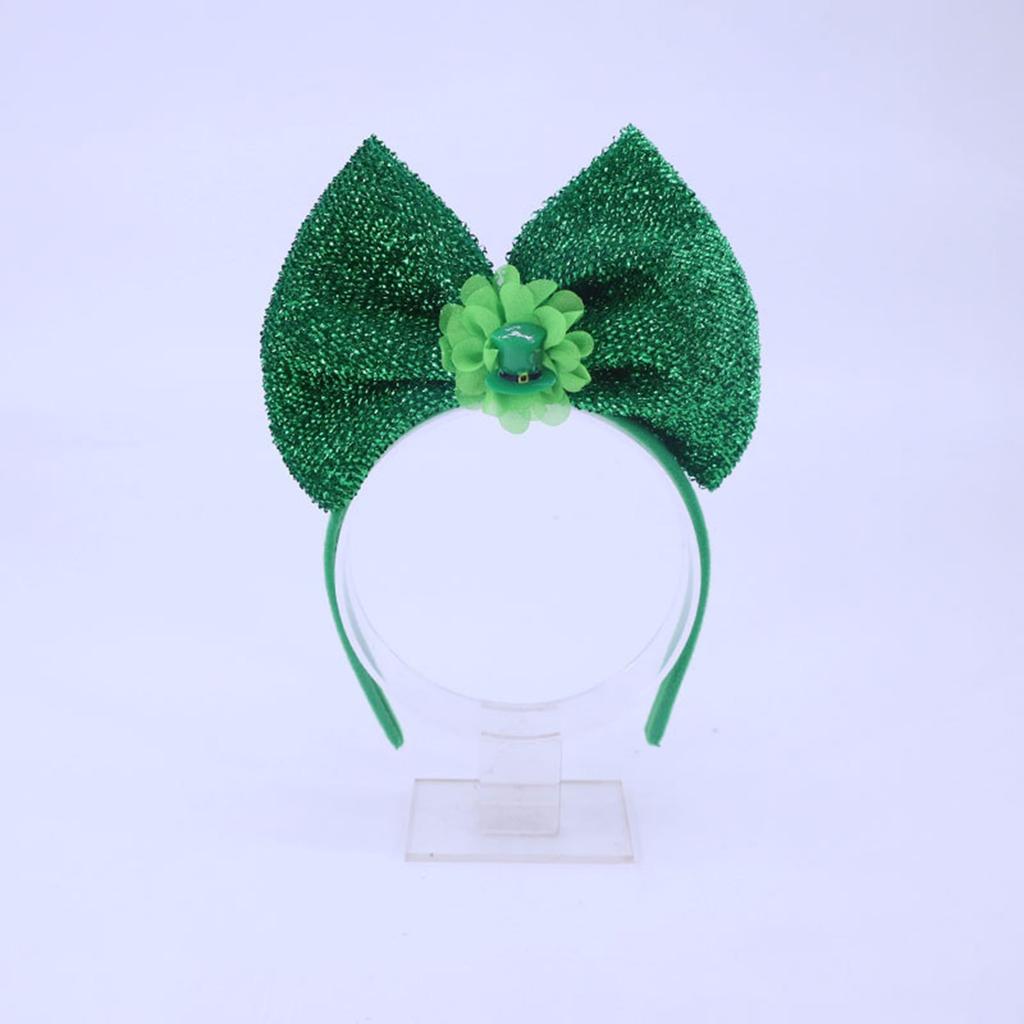 Svatý. Svátek svatého Patrika Party Mašle Čelenka s ozdobami shamrock Vlasové doplňky Party Pokrývka hlavy pro festivalové oslavy