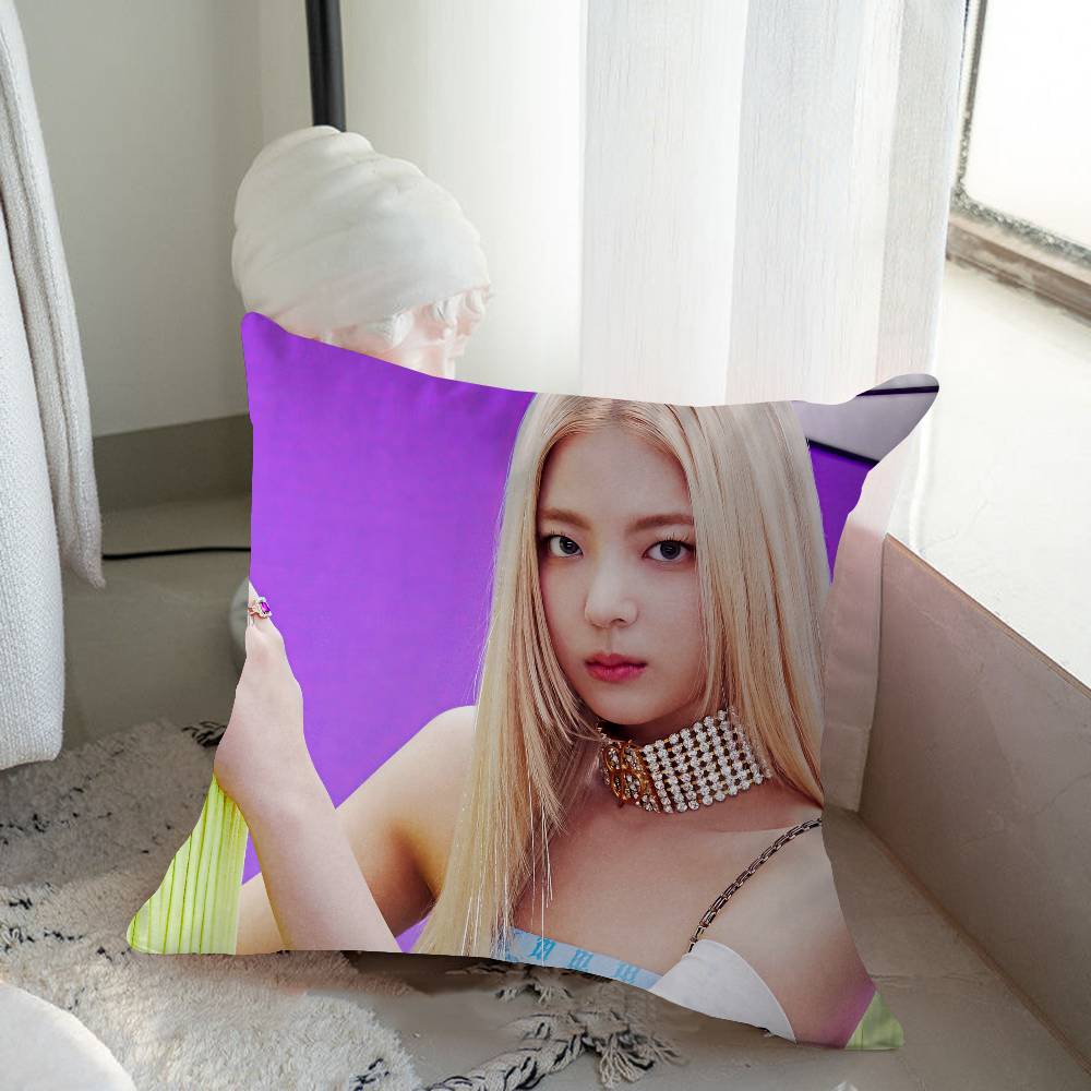 L-Lia Singer HD Pillow Cover Sofa Cushion Cover Home Room Decoration Children Gift
