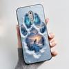 Soft TPU Case For Nokia 6 6.1 Plus Nokia6 Phone Case Luxury Cute Love Rabbit Funny Cartoon Black Silicone Shockproof Back Cover