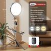 LED Live Streaming Selfie Light: Desktop & Floor Standing 