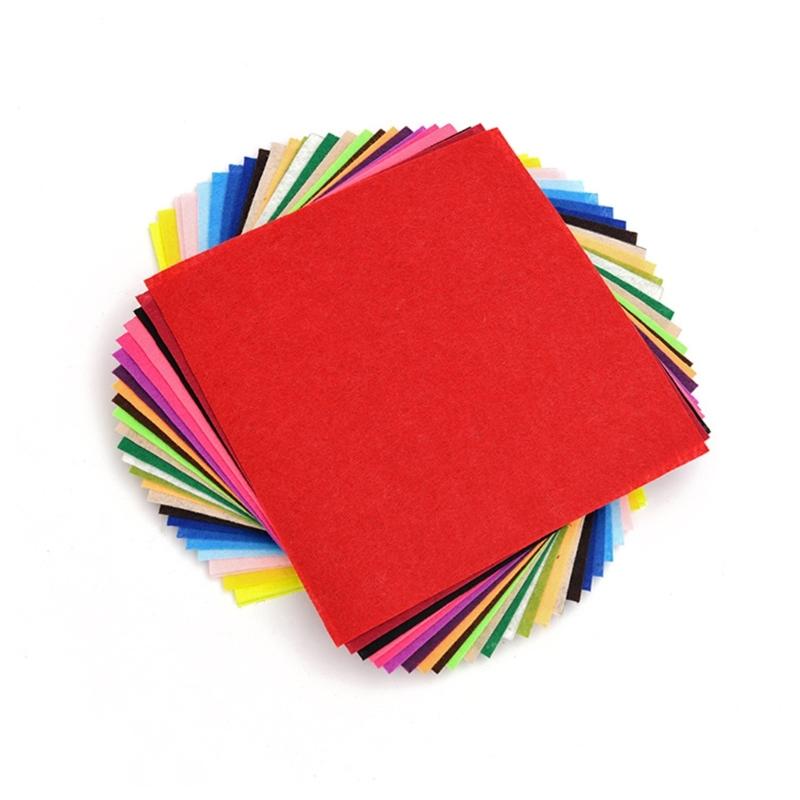 

Felt Sheets in 40 Random Hues Designs for Preschool Art Projects Safe Fabric for Kids Handcraft and Simple Shaping 1