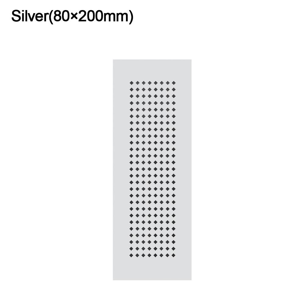 2pcs/set Rectangle Vents Cover Louver Ventilation Grille Creative Hole Ornaments Furniture Hardware