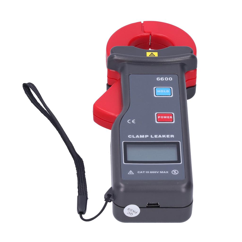 ETCR‑6600 AC 0mA‑600A Leakage Current Clamp Meter with USB Communication Current Tester