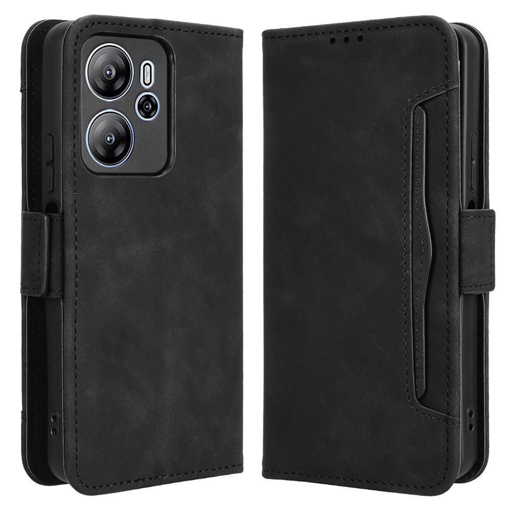 For Blackview Oscal Tiger 13 Leather Case Phone Wallet Cover with Multiple Card Slots