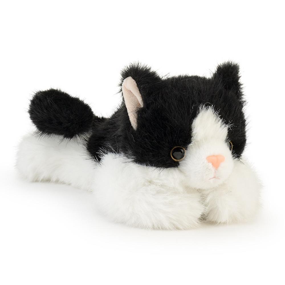 Stofftier Katze Plüschtier Waschbär Kuscheltier Kätzchen Puppe Geburtstagsgeschenk Panda Puppe Kinderspielzeug