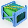 10PCS A4 Hanging File Folder Paper Portable Hanging File Organizer Letter Size Large Capacity Hanging Document Clip Travel