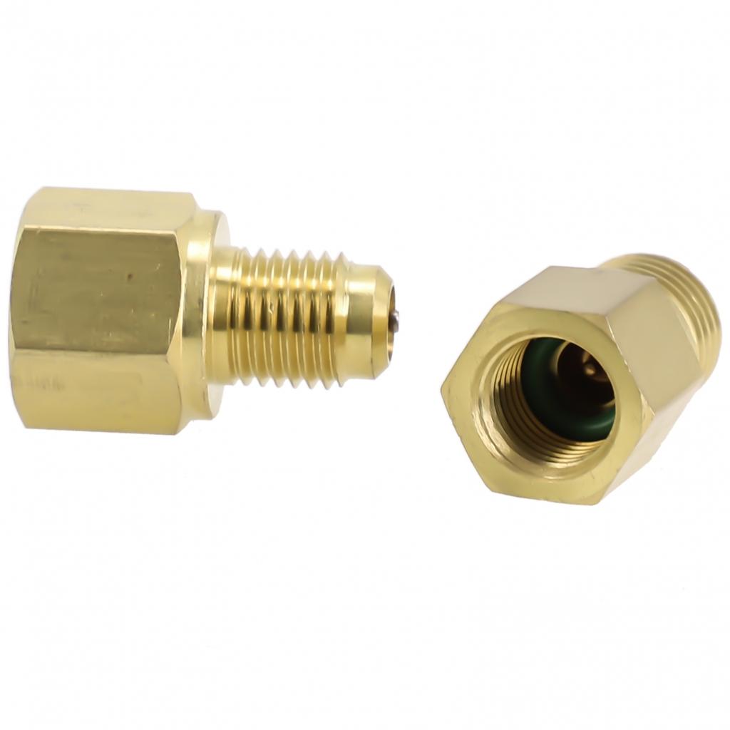 1/2 Acme Male Adapter Connectors 1/4 Female Flare Brass