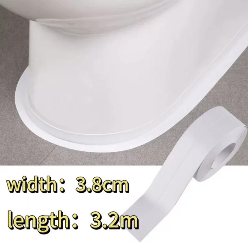 PVC Waterproof Wall Sticker Self-adhesive Sink Stove Crack Strip Kitchen Bathroom Bathtub Corner Sealant Strip New Style