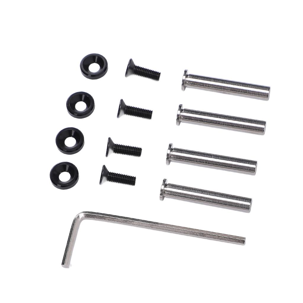 Computer Case Fan Screws Color Anodizing CPU Fan Screws Stainless Steel PC Cooling Fan Mount Screws Kit with Washers