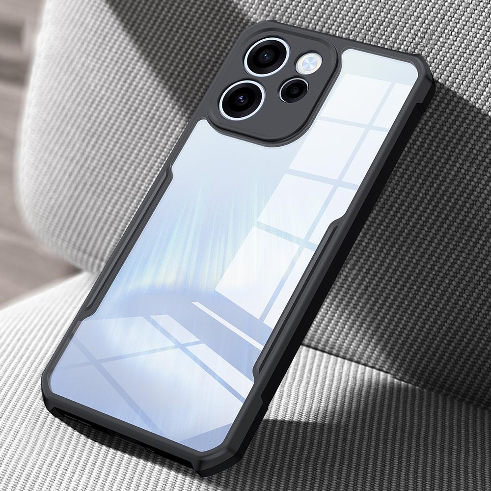 XUNDD For Oppo Reno15 F 5G Case Dropproof TPU + Acrylic Clear Back Phone Cover