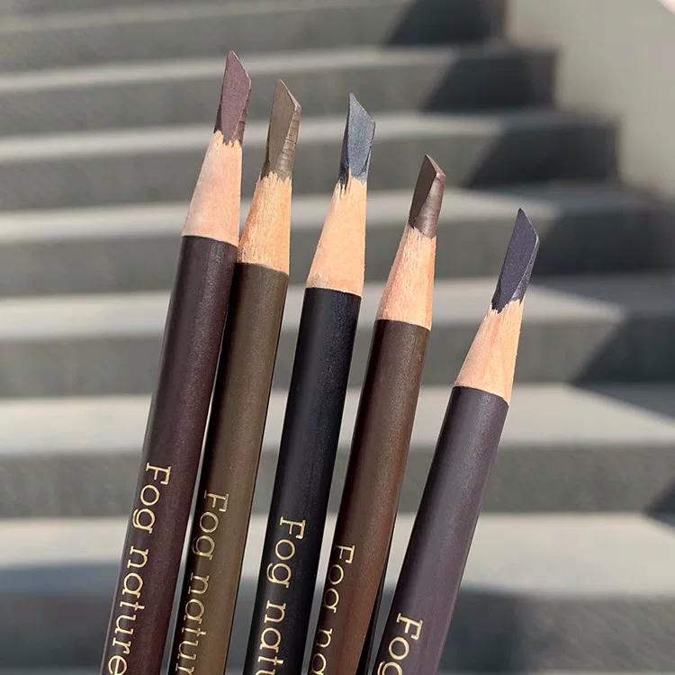 Line Drawing Eyebrow Pencil Waterproof Long Lasting Fadeless Pull Line Eyeliner Wild Natural Three-Dimensional Makeup Artist Special Eyebrow Pencil