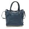 266434 River City Papers Bolsa Transversal 2WAY Bolsa Tote Couro azul