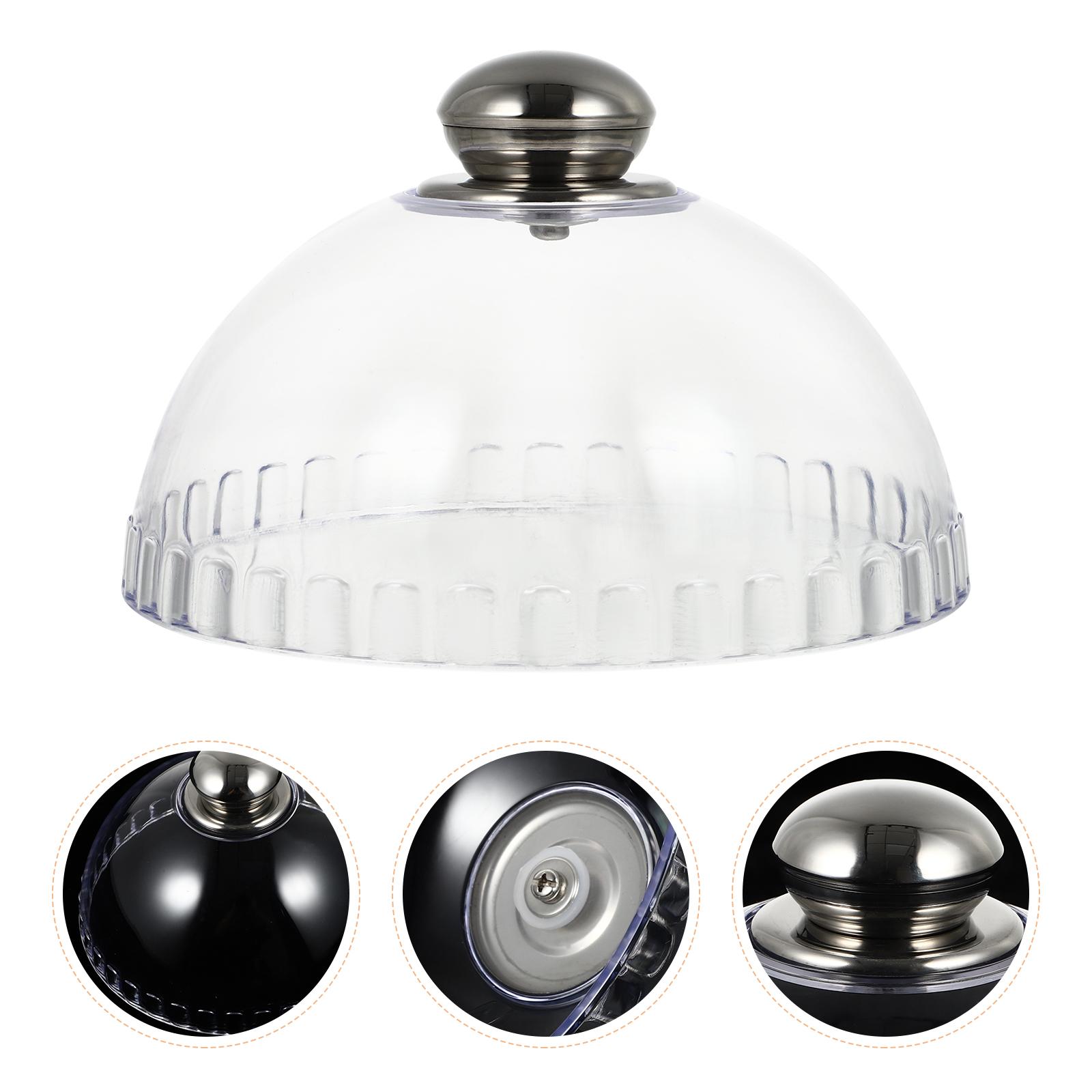 

Прозрачная крышка для банки-колокола, очищающее средство для десерта, экран для еды, подставка для торта, купольная крышка, прозрачная кухня