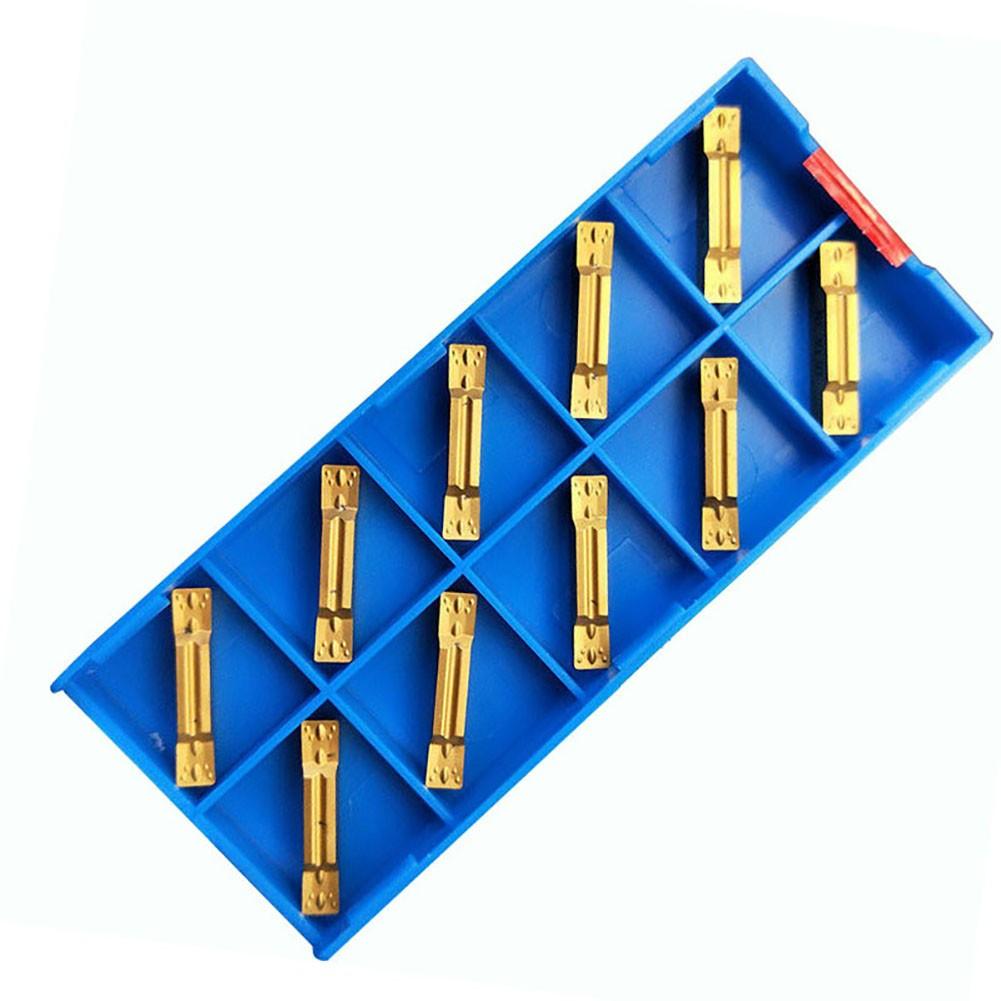 10pcs MGMN400-M NC3030 Machining Steel Parts 4mm Wide Cutting Blade Cutting