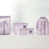 Mini Mesh Toiletry Bag Polyester Travel Organizer Pouches with Zipper Portable Toothbrush & Toothpaste Storage Lightweight & Versatile Use