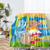 In the Night Garden Theme Printed Blanket - Perfect for Couch, Bed, Travel & Outdoor Use | Machine Washable, Cozy & Durable.