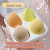 Non-Absorbing, Super Soft Makeup Sponge - Colorful Puff with Cut Surface for Liquid Foundation