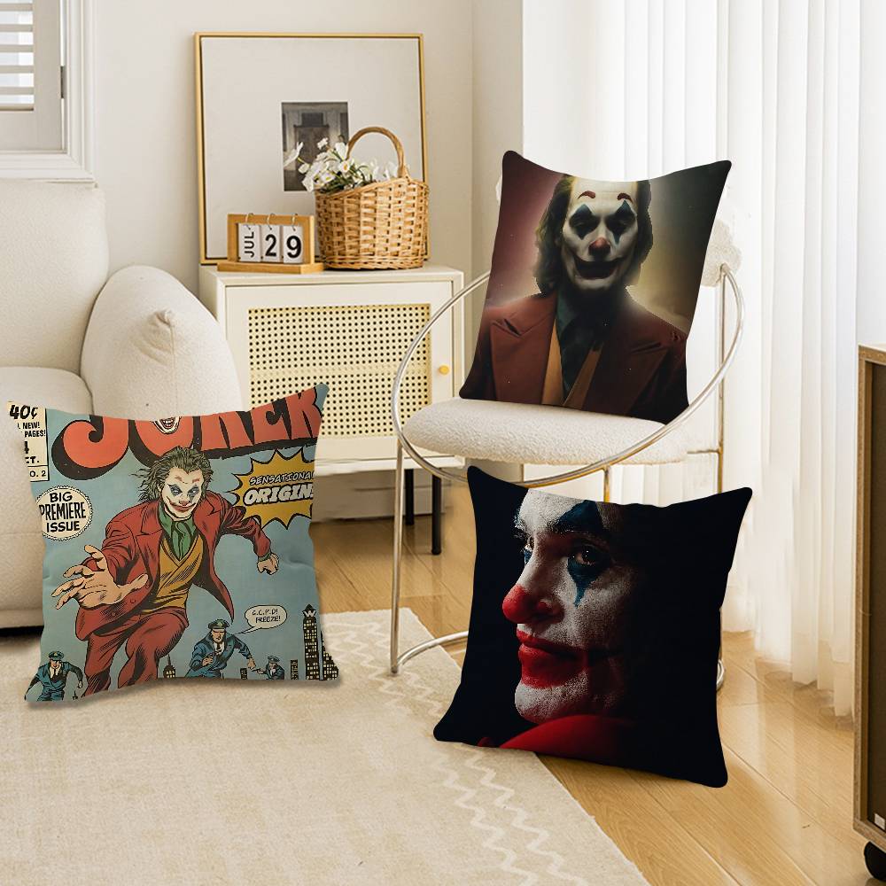 Thriller JJoker Cushion Cover Polyester Sofa Cushions Decorative Throw Pillows Home Decoration Pillowcover