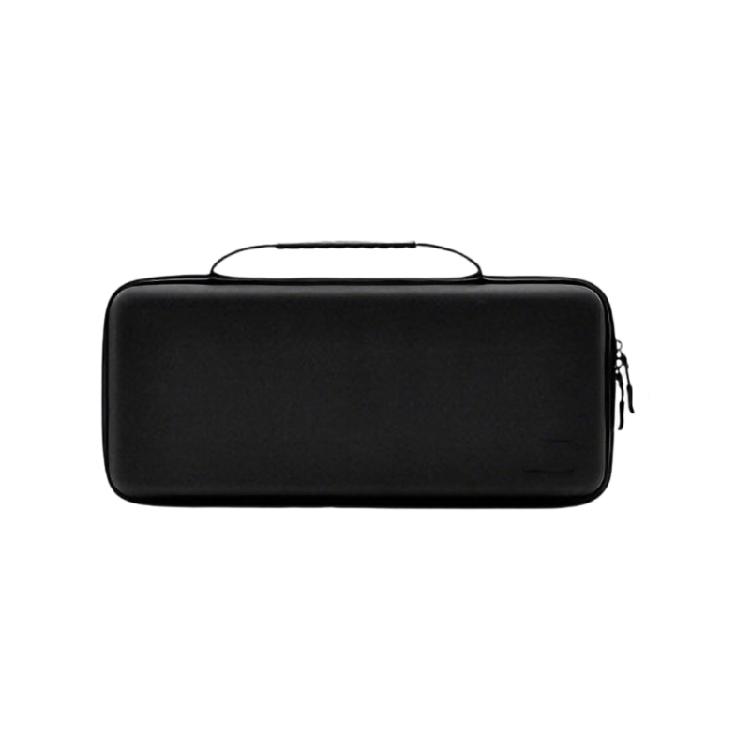 

Outdoor Air Cushion Keyboards Carrying Case Hard Shell Travel Carrying Case for 82 Keys Ergonomic Keyboards Mouse чорний