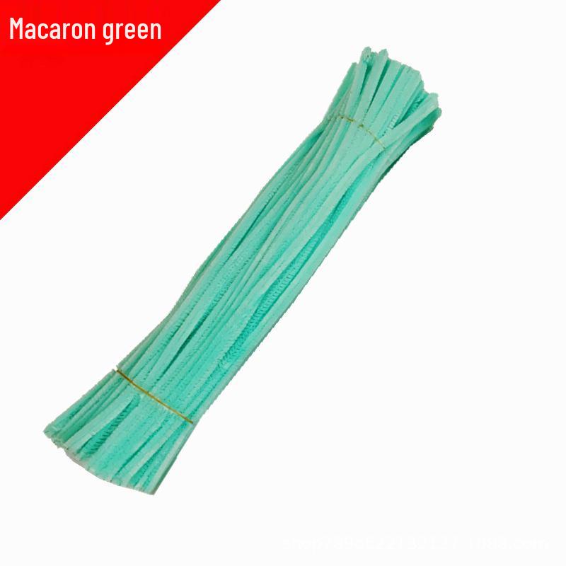 Dinosaur Doll Macaron Twist Sticks: DIY Chenille Stems for Kids' Educational Toys