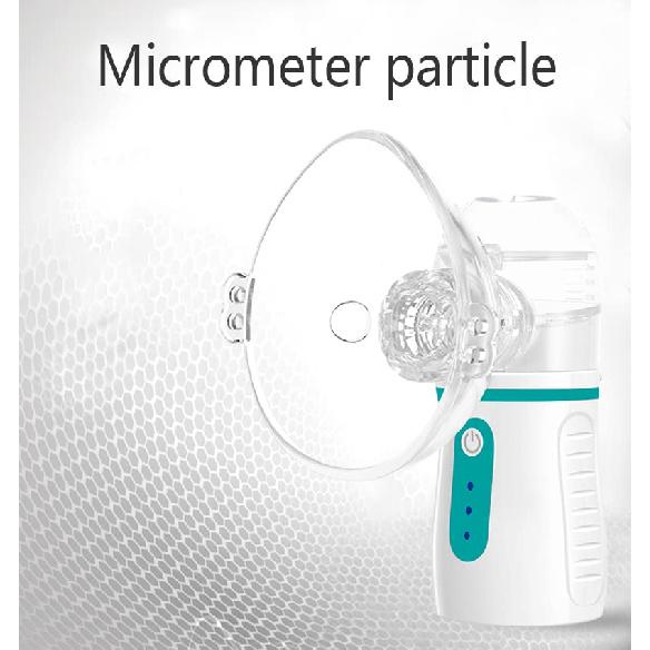 Nebulizzatore ad Ultrasuoni, per Adulti e Bambini, con 3 Modalità e Funzione di Pulizia Automatica per Problemi Respiratori