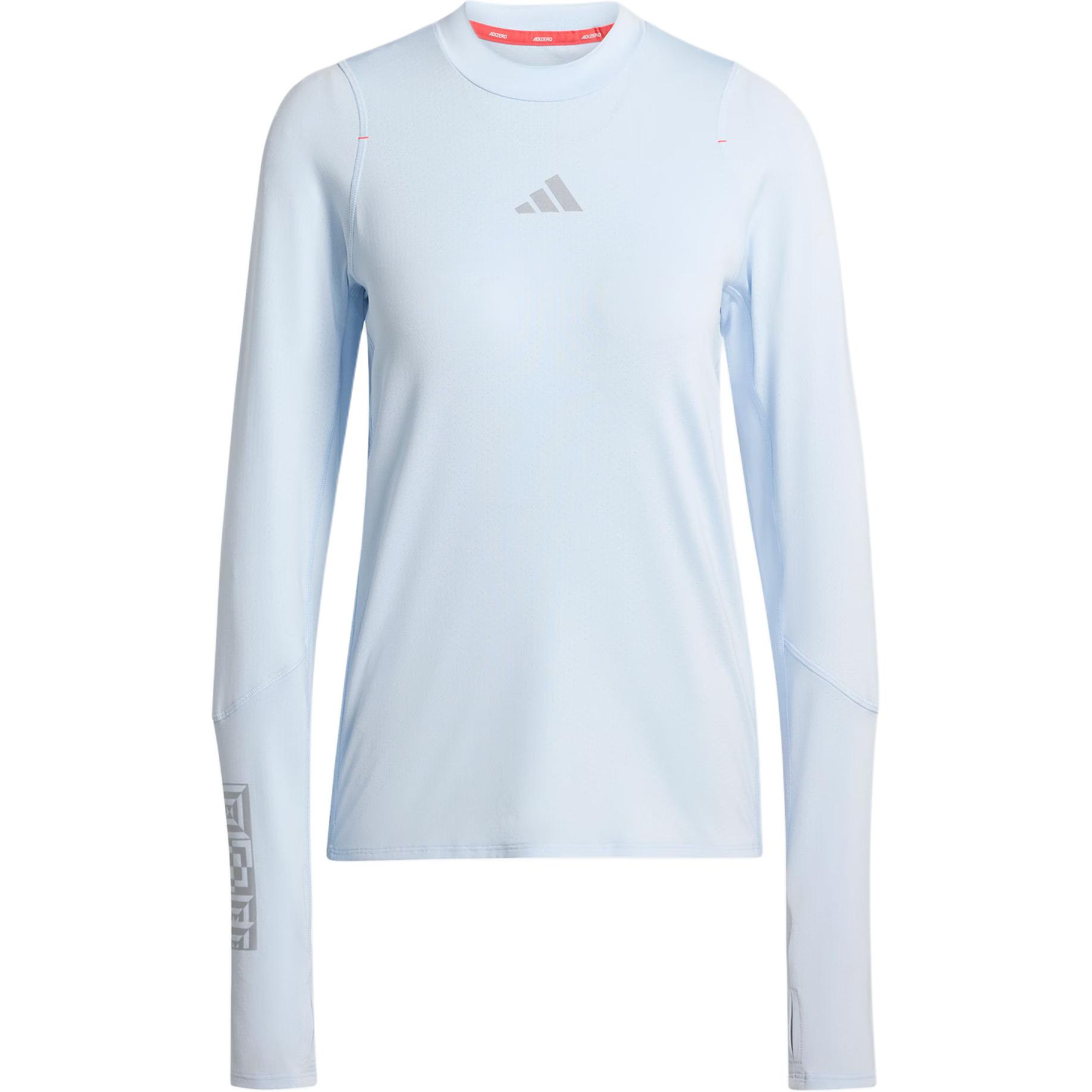 

Adidas ADIZERO Long Sleeve Tee Crystal Blue Women s KB1514 M