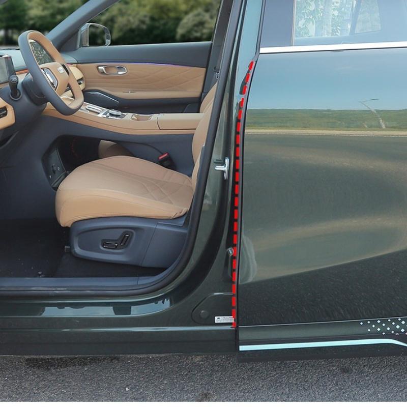 For Geely Galaxy Starship 7 EMi 25-26 Door Seal Strip Hood B Pillar Sound Insulation Rubber Noise Reduction Accessories