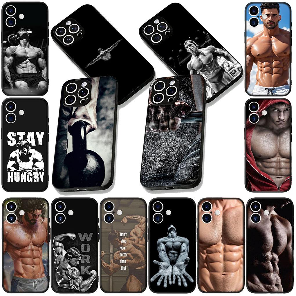 Sexy Muscle Man Himbo Casing Phone Cover for Motorola Moto G86 G14 G35 G34 G45 G55 G64 G75 G85 G24 G15 G54 G57 Power Soft Case