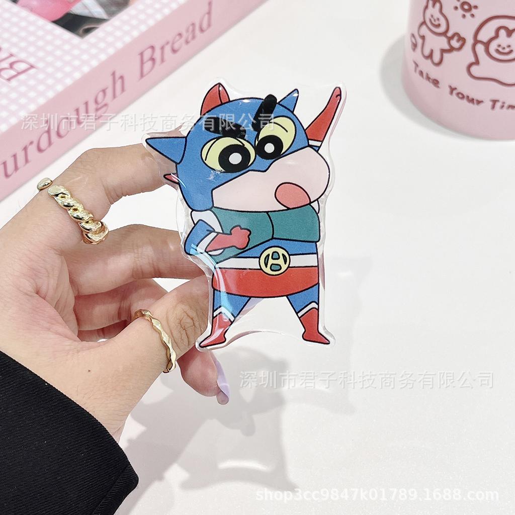 Fun And Cute Cartoon Crayon Shin-Chan Suitable For Magsafe Magnetic Stand Air Bag Telescopic Desktop Magnetic Girl Gifts