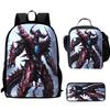 Monster No. 8 Schoolbag Multi-Functional Cross-Border Backpack