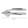 1pcs Garlic Press Easy to Squeeze and Clean with Soft Easy Squeeze Ergonomic Handle Zinc Alloy Garlic Mincer & Crusher