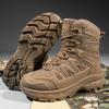 Fashion Men's Boots Non-Slip Lightweight Waterproof Outdoor Hiking Hunting Desert Combat &Tactical Boots Breathable Work Safty Shoes
