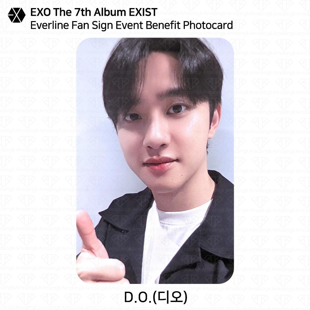 EXO EXIST Everline Fansign-arrangement Fordelskort BAEKHYUN KPOP K-POP