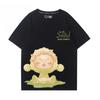 SKULLPANDA Personalized Graphic T-shirt Summer 100% Cotton Round Neck T-shirt Outdoor Leisure Fashion Harajuku Men Women T-shirt
