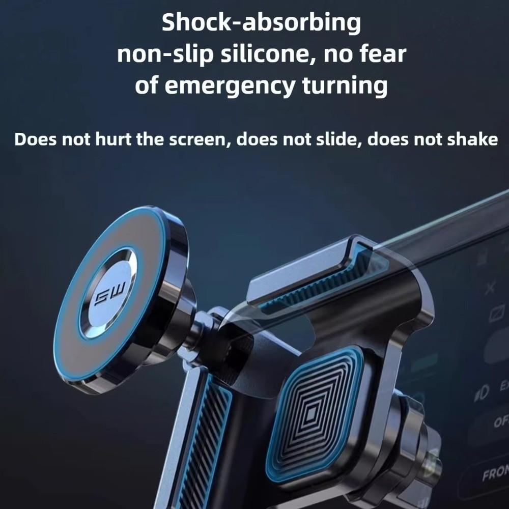 Foldable Magnetic Car Phone Holder Hidden Design Car Screen Phone Holder Dashboard Mount
