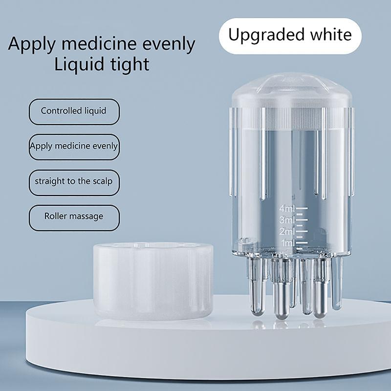 

Аппликатор для кожи головы Жидкая расческа для волос Лечение кожи головы Эфирное масло Жидкий направляющий массажер Расческа для роста волос Сыворотка для масла Нанесение белый