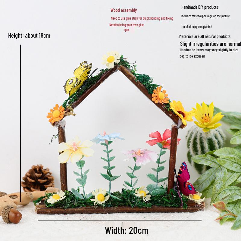 Xianci Pine Cone Handmade Ornaments - Creative Kindergarten & Parent-Child Decoration Kit