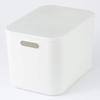MUJI Soft Polyethylene Case 26cm W x D x Product 38749516 Lid, Approx. 36.5cm 1.5cm H, Number
