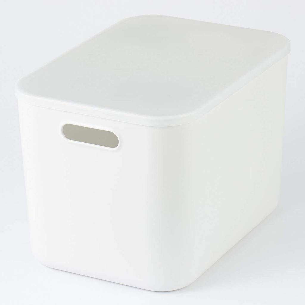 MUJI Soft Polyethylene Case 26cm W x D x Product 38749516 Lid, Approx. 36.5cm 1.5cm H, Number