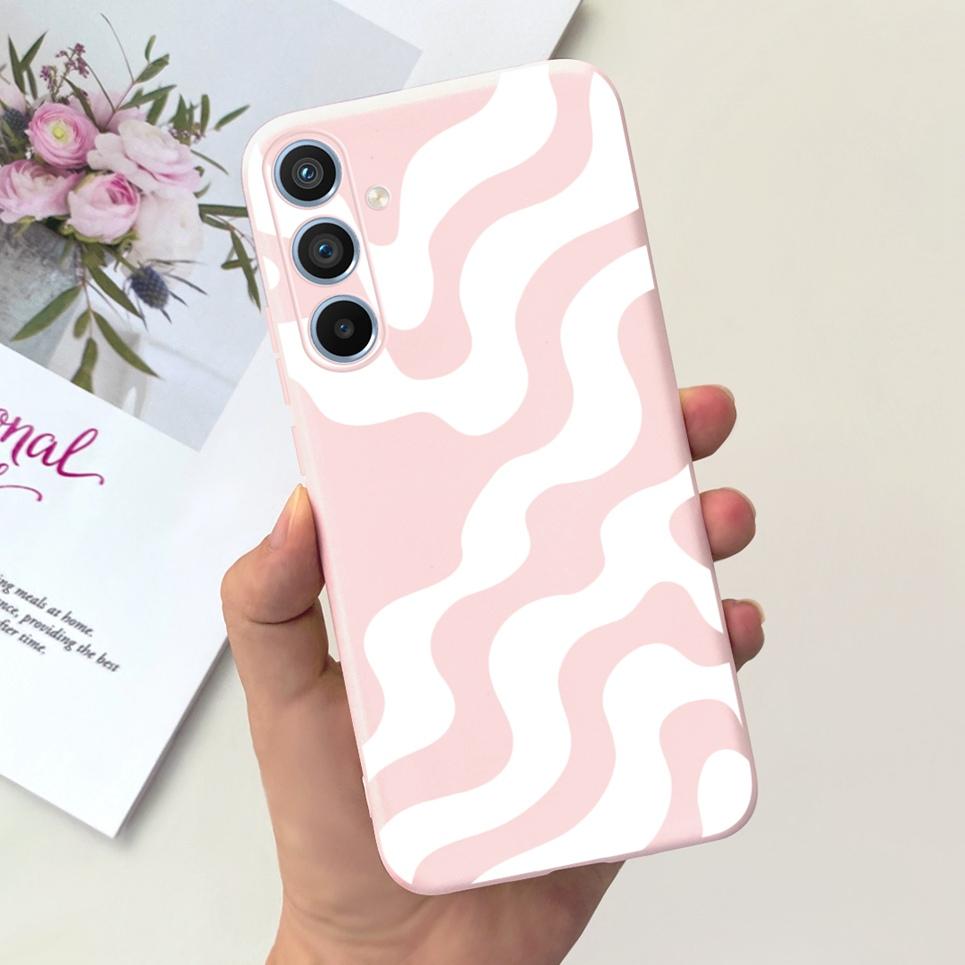 Soft Silicone Cases For Samsung Galaxy A54 5G A53 5G Case Samsung A23 4G 5G A12 A125F Bumper Shell Black Cat Stylish Coques Etui