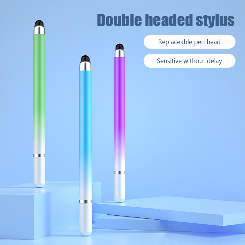 2 in 1 Universal Stylus Pen For Tablet Mobile Android IOS Phone Accessories Drawing Tablet Capacitive Screen Touch Pen