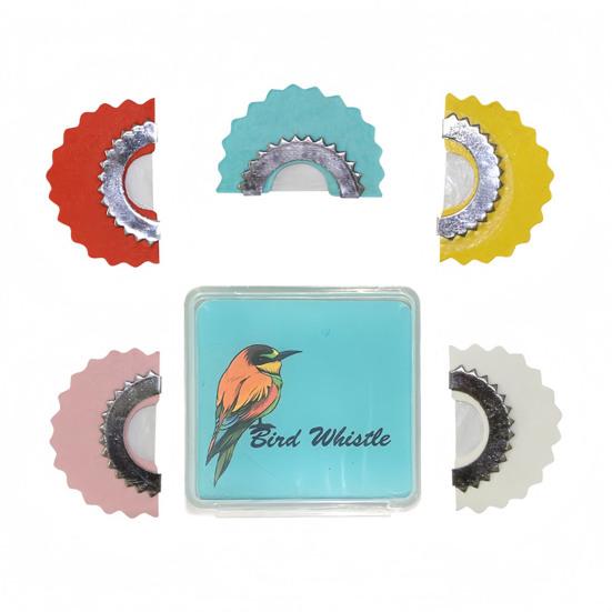 5Pcs Bird Whistle Set Metal Bird Call Imitator with Realistic Chirping Sounds Bird Attracting Chirping Toy for Bird Watching Parties