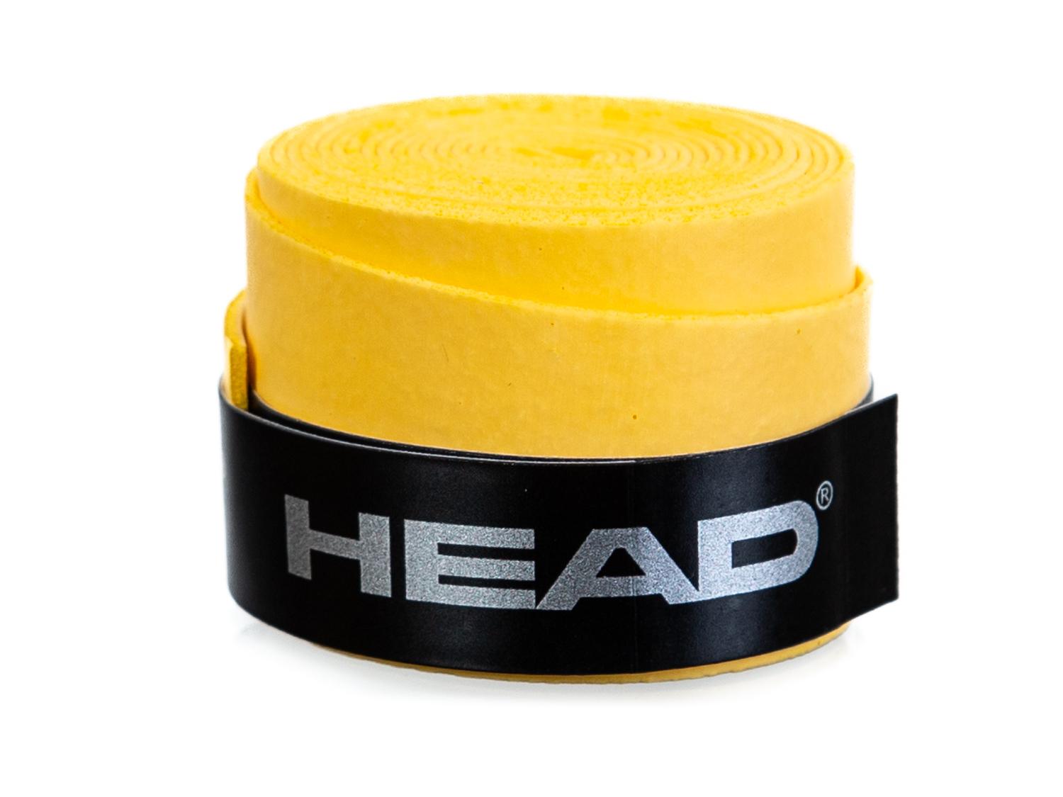 Head Overgrip Mat Tennisgrip geel