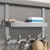 Double-layer Door Behind Coat Hook Strong Load-bearing Clothes Hanging Holder  Closet