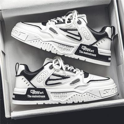 Fashion Mens Shoes Fashion Outdoor Casual Shoes Lace Up Platform Skateboard Shoe Training Shoes for Men Non Slip Sneaker Tenis Masculino