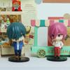 5Pcs/1Set Anime BLUE LOCK Figure Isagi Yoichi Bachira Meguru Chigiri Hyoma Nagi Seishiro Cloaked Toy Toy Model Action Figure
