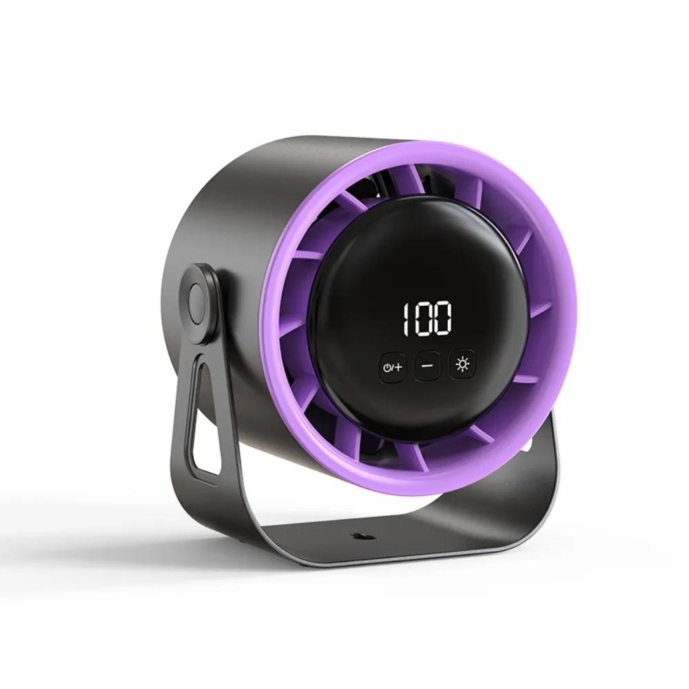 Multifunctional Ceiling Fan Light 4000mAh Wireless Desktop Air Cooler Soft Night Lamp Quiet Wall Mount Kitchen Fan for Home Use